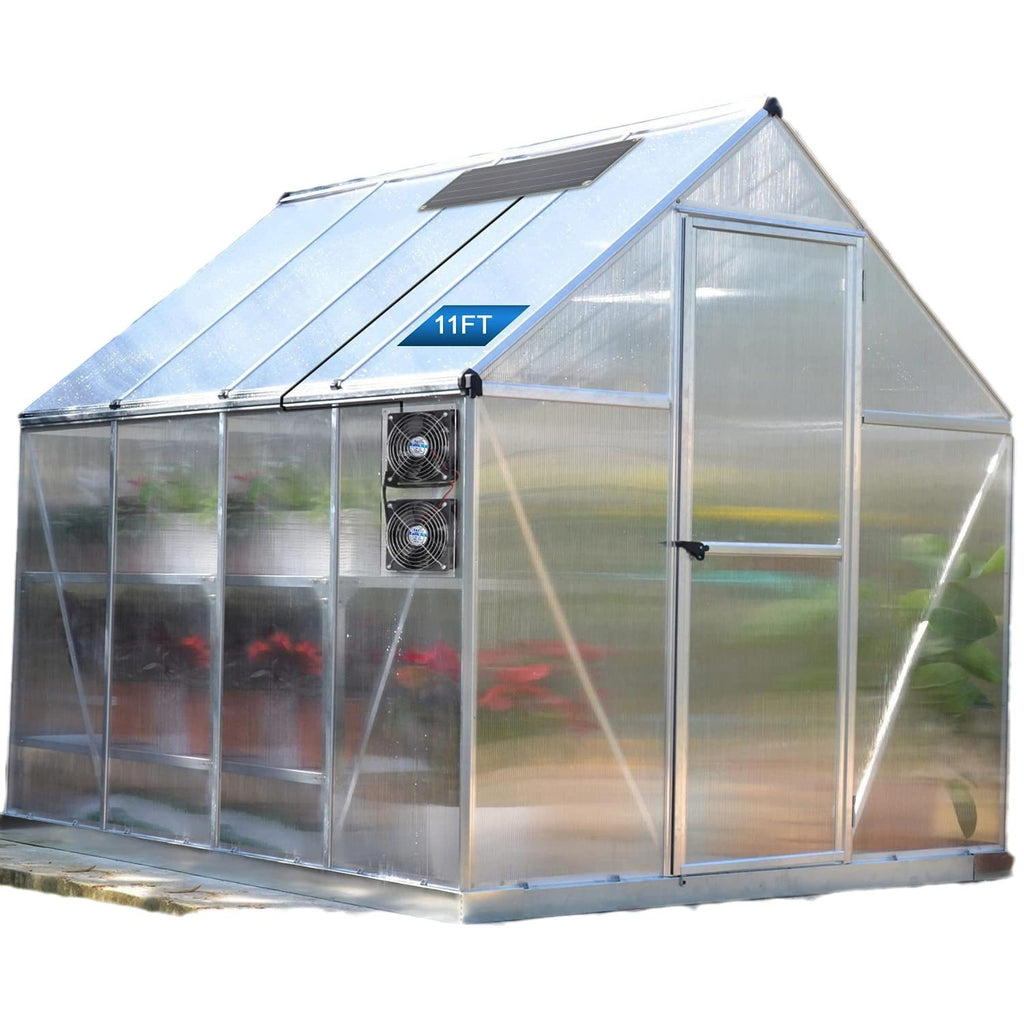 Solar Panel Fan Kit10W Weatherproof double fan suitable for outdoor small chicken coops