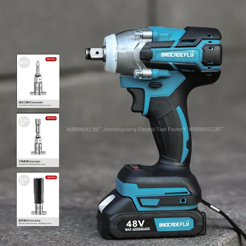 MT285Brushless Lithium-Ion Impact Wrench Air Gun for Woodworking and Framing, Factory Wholesale