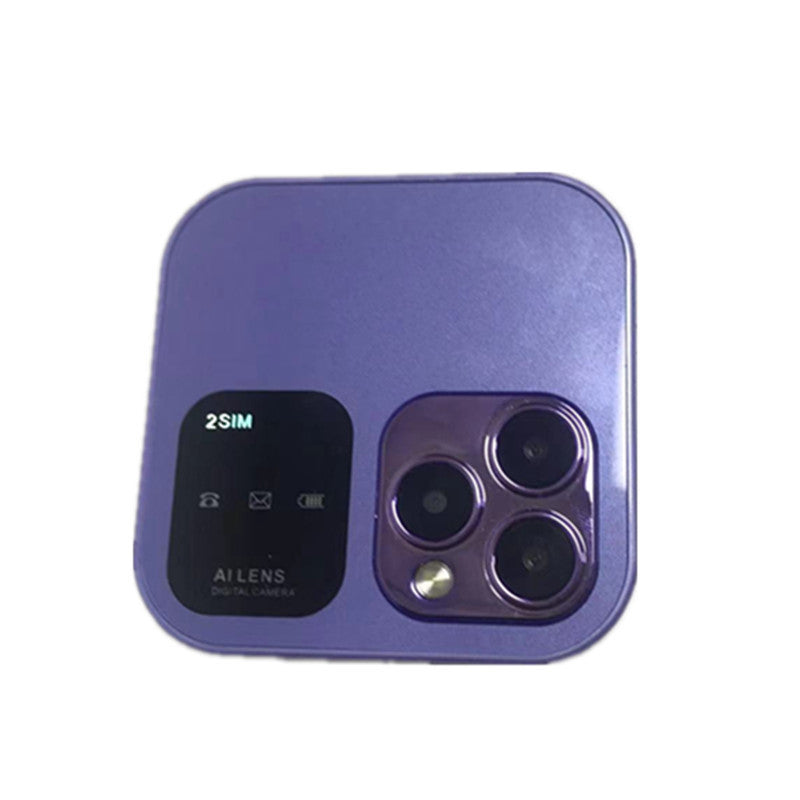 New i16pro Flip mini Mobile Phone i17pro Button Elderly Phone Dual SIM2G Foreign Language