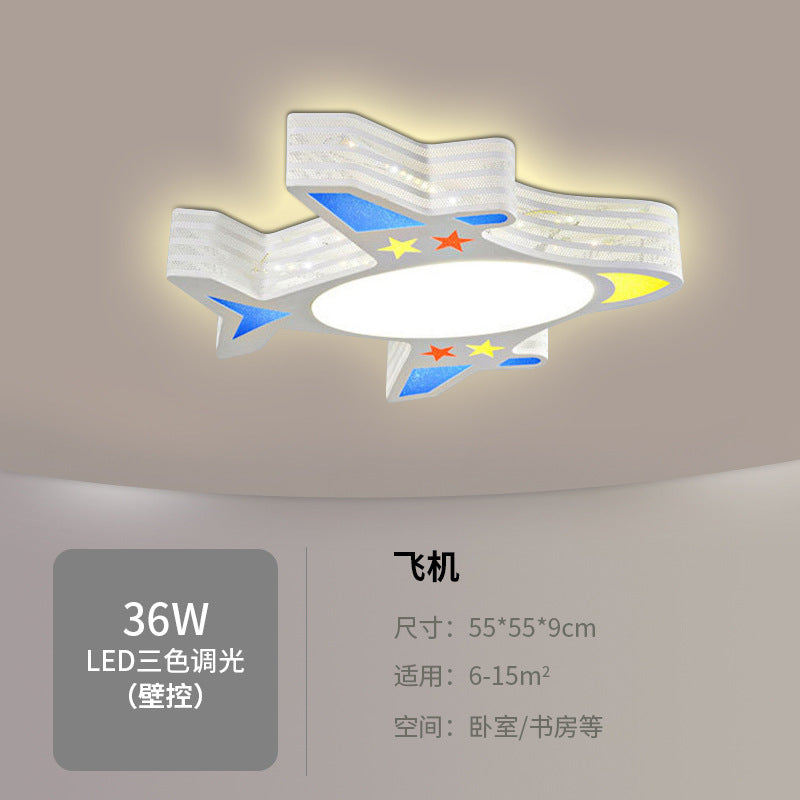 Creative Children's Lamp Bedroom lamp cartoon ceiling light modern minimalist LED Eye Protection Room Lamp Zhongshan Lighting Wholesale