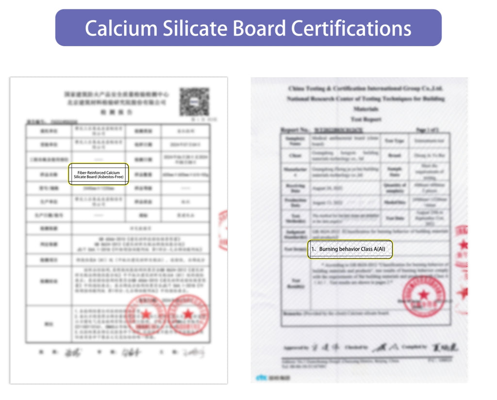 A Grade Aluminum Composite Calcium Silicate Panel Fireproof for Exterior Wall Board Ceilings Hospitals Operating Room Hotels