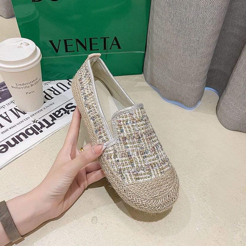 Women's Slip-On Fisherman Shoes2025Spring and Autumn New Style Flat Shallow Mouth Single Shoes Spring Fashion Versatile Non-Slip Maternity Shoes
