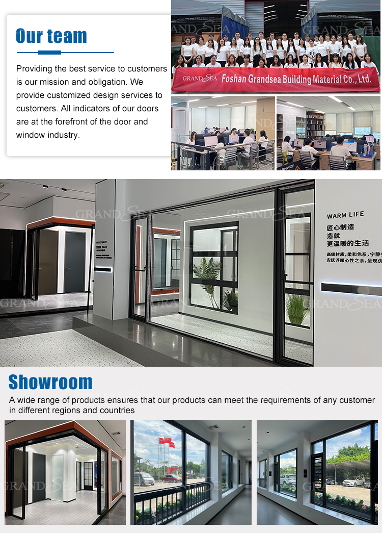 Strong Stainless Steel Mesh Customized Aluminum Balcony Sliding windows With Safety Lock