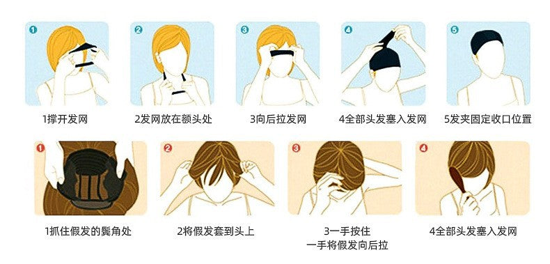 Factory Direct Sale V-part Yaki Straight Wig For Women