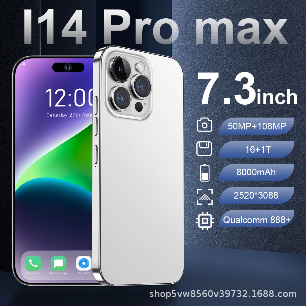 Mobile Phone i14ProMax Large Screen7.3inch phone16+1TB Source Factory Wholesale