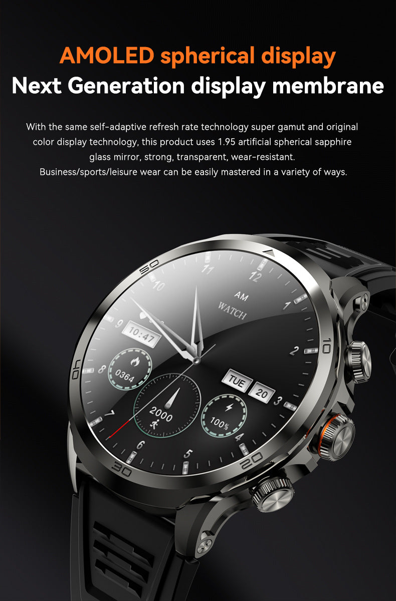 H19Smart Watch5G Global Connect Google Store APP Download Rotating Camera Video Call Photo Shooting Sports