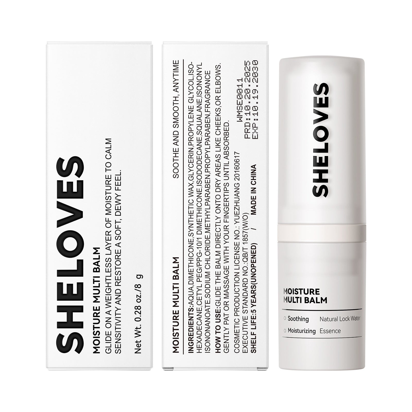 Exclusive Supply sheloves Double-effect Moisturizing Essence Stick Makeup Primer Hydrating Moisturizing Cream Skin Care Cream