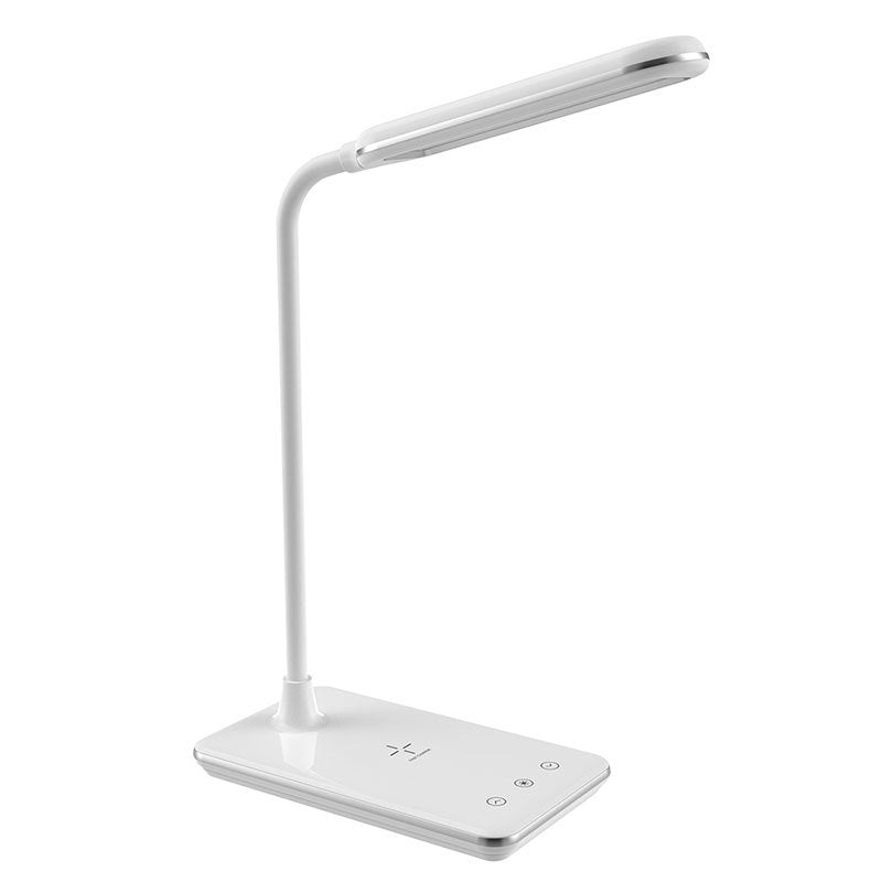 Amazon hot USB Foldable Gift Eye Protection Desk Lamp15W Wireless Charging Bedside Reading Lamp Desktop Study Lamp