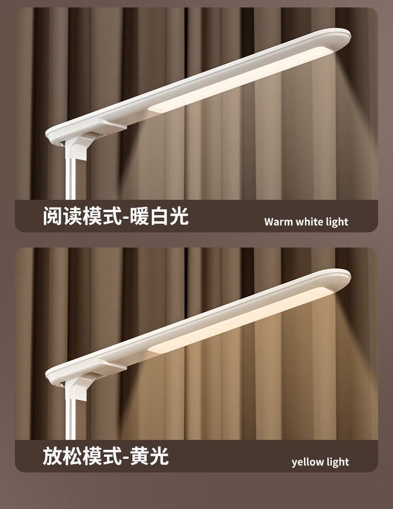 LED Eye protection desk lamp 3-in-1 multifunctional folding desk lamp usb Home bedroom bedside wireless charging night light