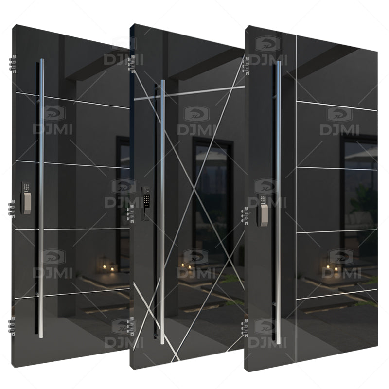 China Top Manufacturer Custom Tall Entry Classic Aluminum Pivot Door Exterior Front Door Modern Front Entry Door