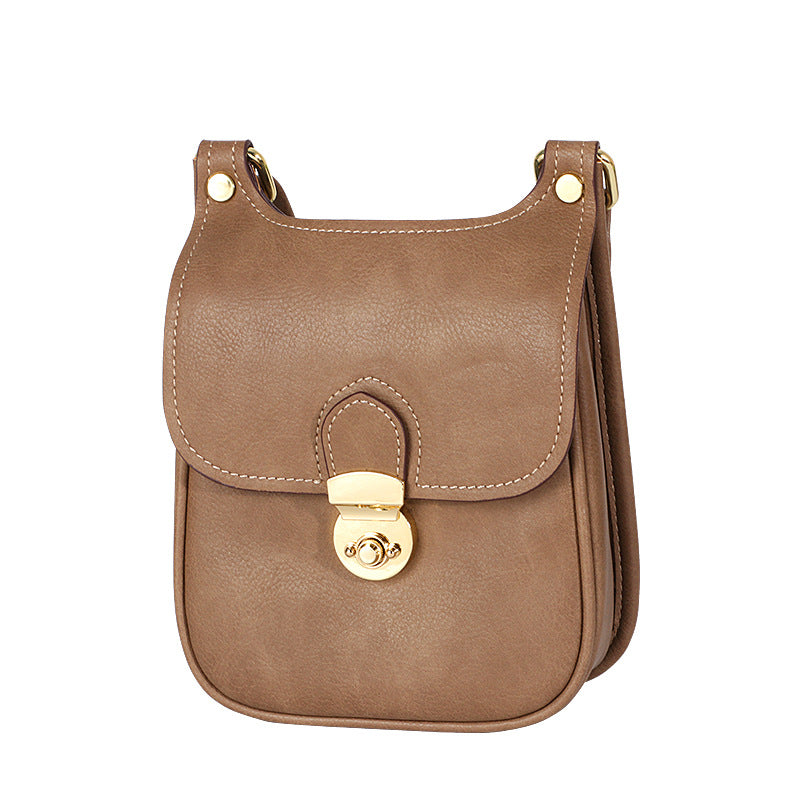 Autumn New Trendy Fashion Korean Version Phone Bag for Women, Niche Design Small Square Bag, Unique Simple Versatile Crossbody Bag