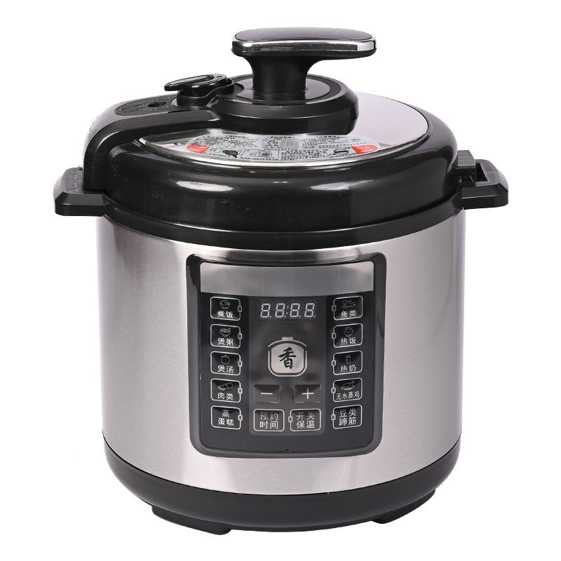 Factory Export  Household5L Large Capacity Multifunctional Electric Pressure Cooker Rice Cooker Pressure Cooker Wholesale