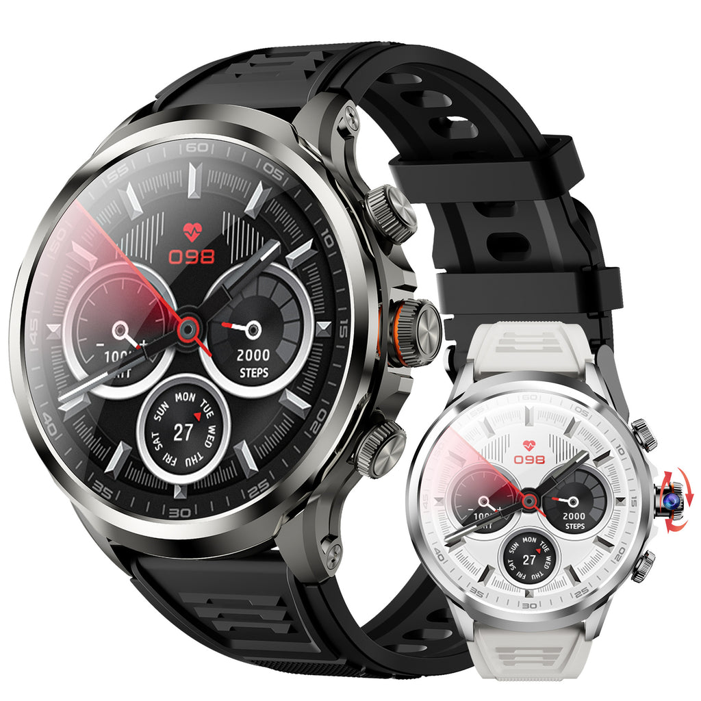 H18 Pro Smart Watch5G SIM Card Global Communication Google APP Download Rotating Camera Video Call Photo