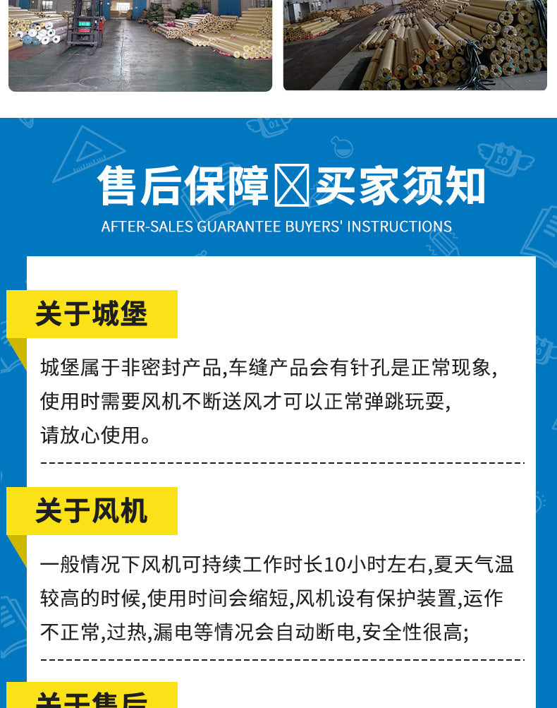 Internet Celebrity New Inflatable Large Castle Manufacturer Slide Trampoline Play Castle Outdoor Stall Inflatable Amusement Equipment