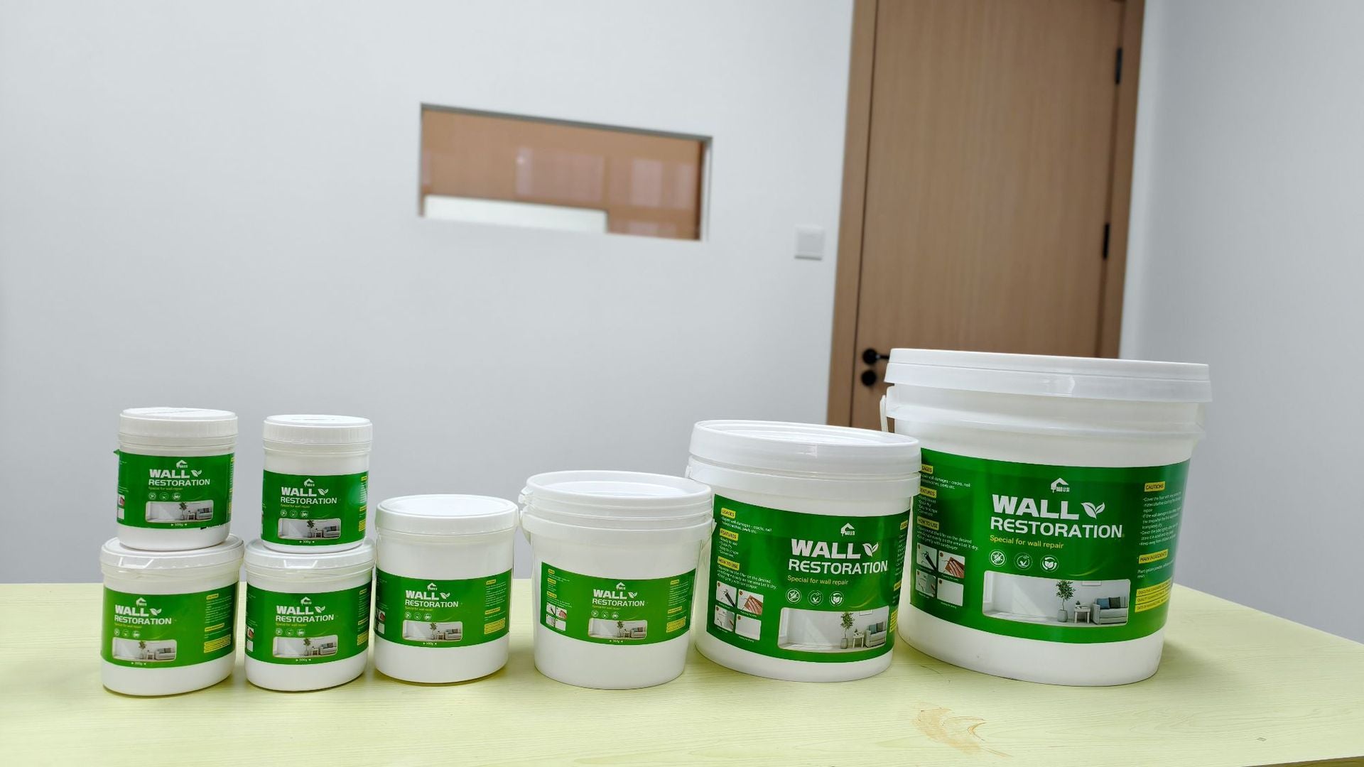 baolisi Home Wall Repair Paste Wall Nail Hole Crack Peeling Repair Paste Waterproof and Mildew Resistant White Putty Powder