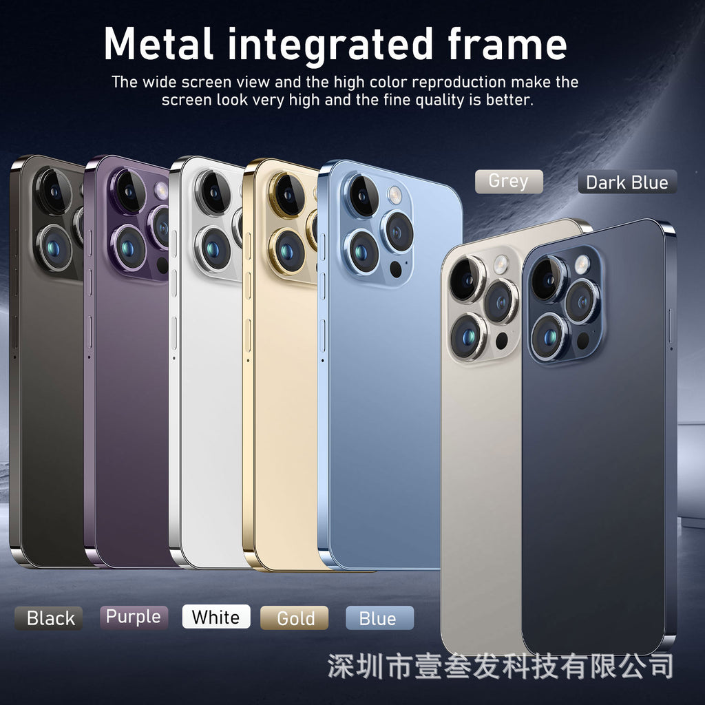 I15 ProMax Lingdong Island4+64G 6.5Inch Large Screen True4G Octa-Core Smart New Phone