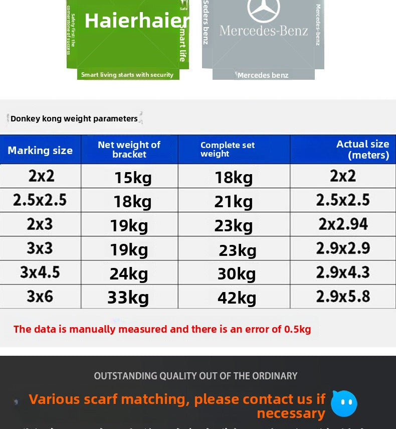 Outdoor Four-Legged Advertising Tent with Printed Text, Retractable Folding Sunshade Large Umbrella, Four-Corner Rainproof and Sunproof Shelter for Stall Use