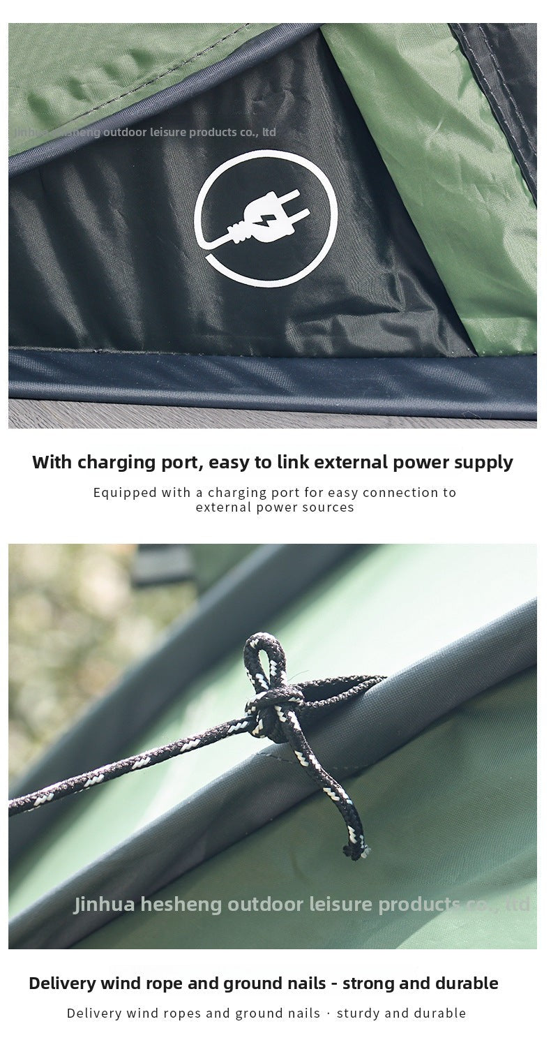 Tent Fully Automatic Folding Quick Open Sunshade Park Children Play Sand Camping Outdoor Portable Rainproof Sunproof