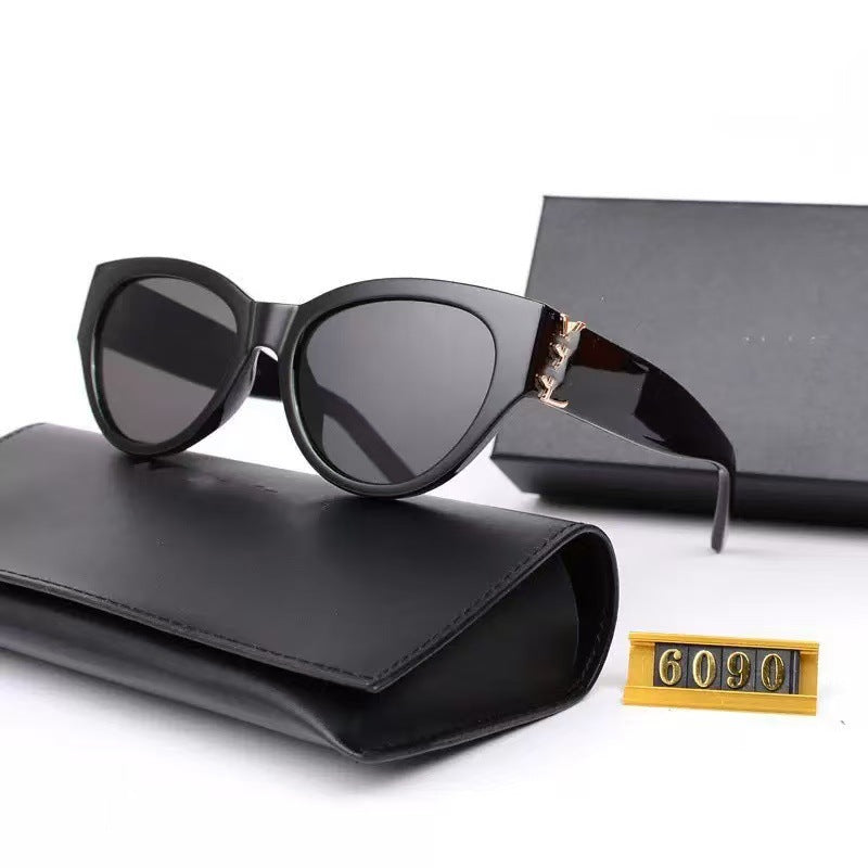 Latest YS Cat Eye Yangshulin Luxury Brand Men's and Women's Sunglasses High-Quality Gradient Color Hot-Selling Sunglasses