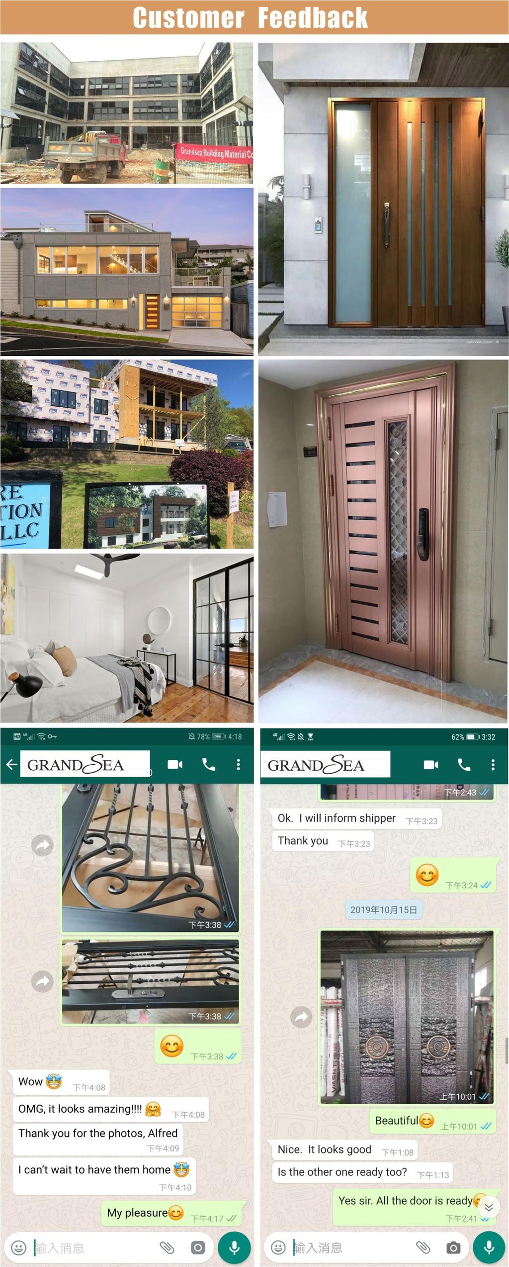 Sliding Foldable Clear Glass with Satin Black Hardware Bath Shower Room Bathroom Doors with Frame for Hotels