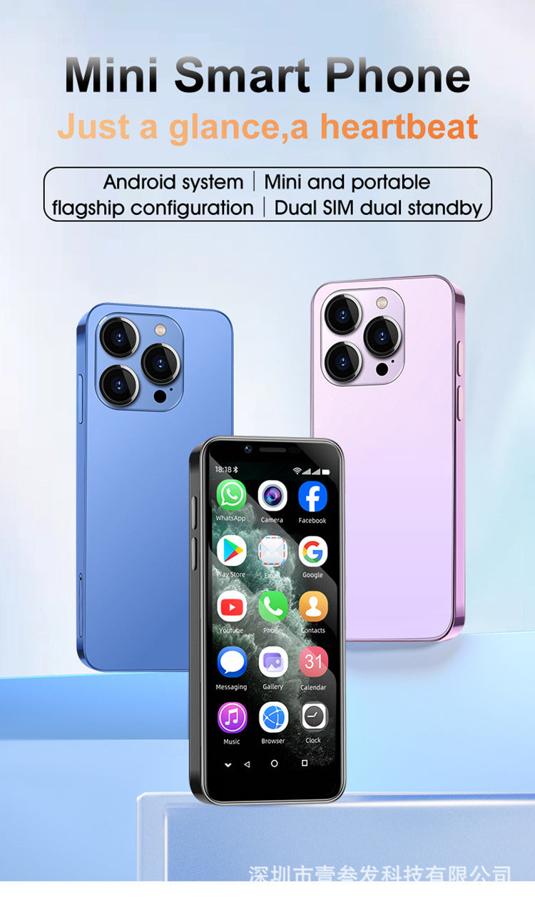 Popular XS15pro Specially designed for smartphones 4inch dual sim mini smartphone android4G Small phone