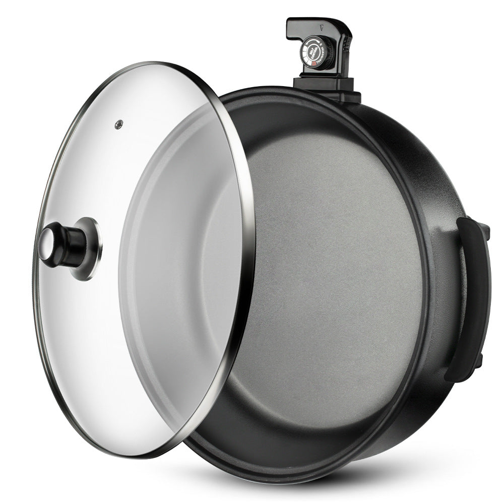 RAF European Standard Household Multifunctional Pizza Maker Multifunctional All-in-One Electric Frying Pan Electric Hot Pot Non-Stick Electric Hot Pot