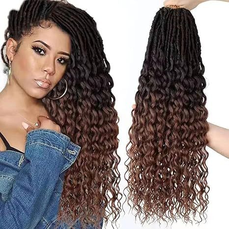 14-301 Inch Synthetic Dreadlock Crochet Wig DEEPNULocscrochethair Scattered Tail Celebrity Fashion