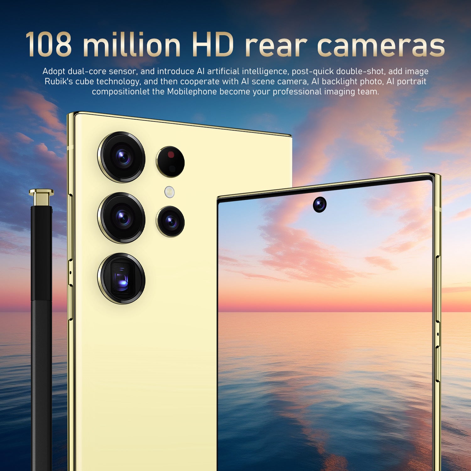 Exclusive Supply S24 Ultra Large Screen Smartphone16+1T Source Factory Direct Sales(Popular)