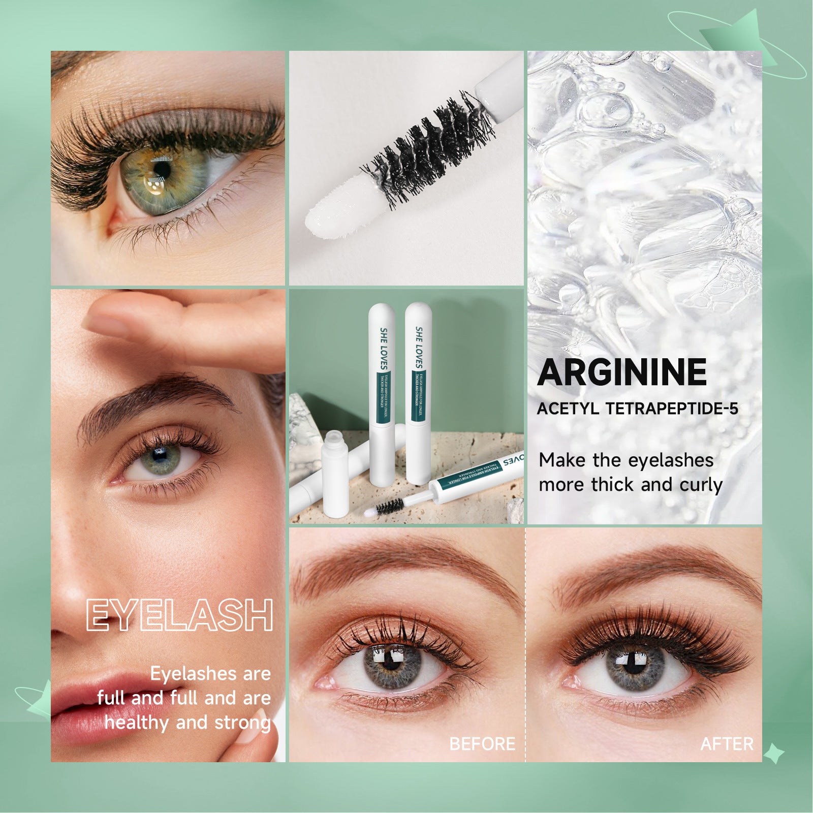 Exclusive Supply Mascara Thick Gentle Curling Black Long Eyebrows Eyelashes Moisturizing Liquid Mascara