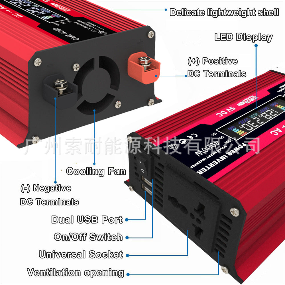 12V Solar Energy Kit System: Inverter 30A Controller 18W Solar Panel Solar System
