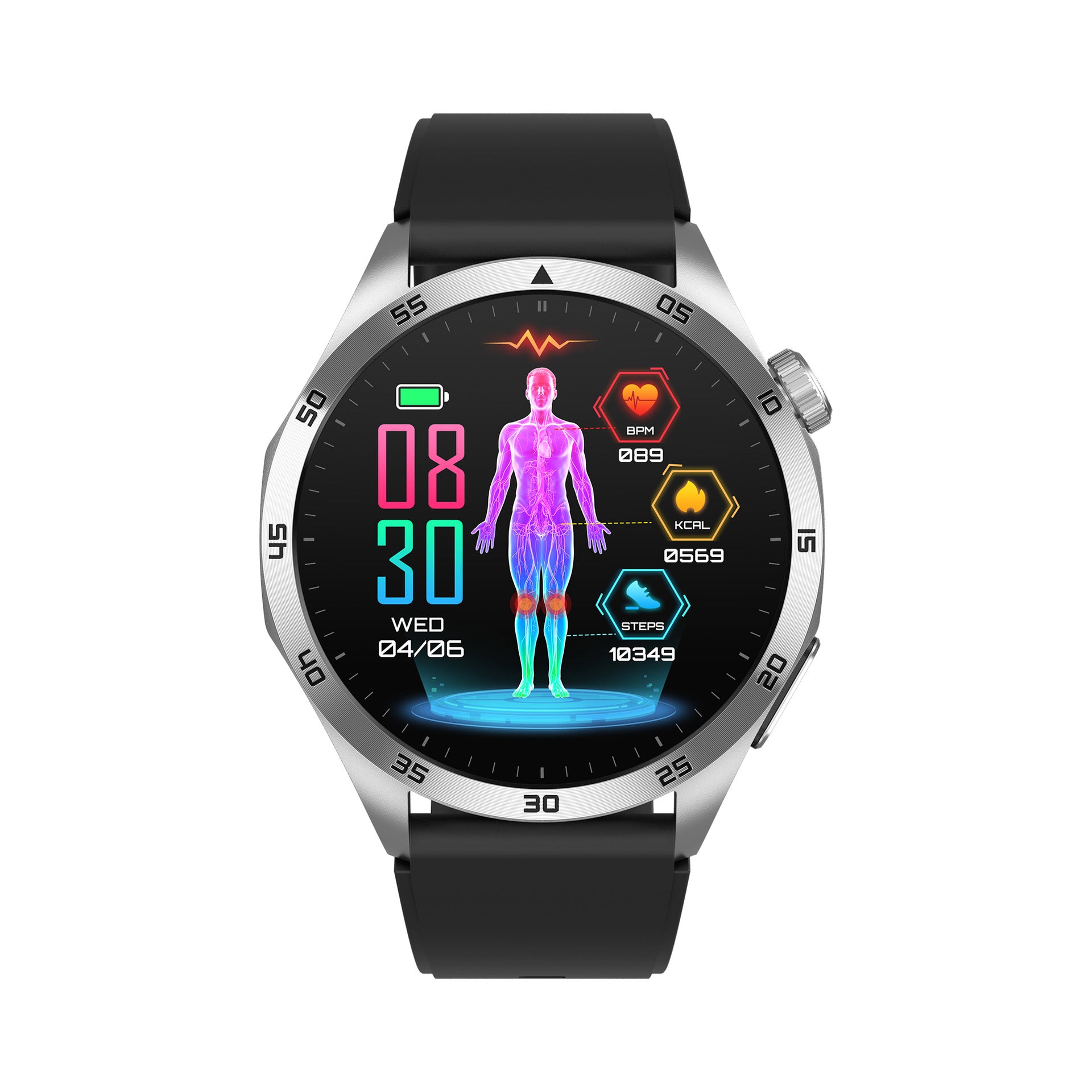 New ET485Smart Watch ECG ECG Health Monitoring Non-Invasive Blood Glucose Measurement Bluetooth Call Smart Watch
