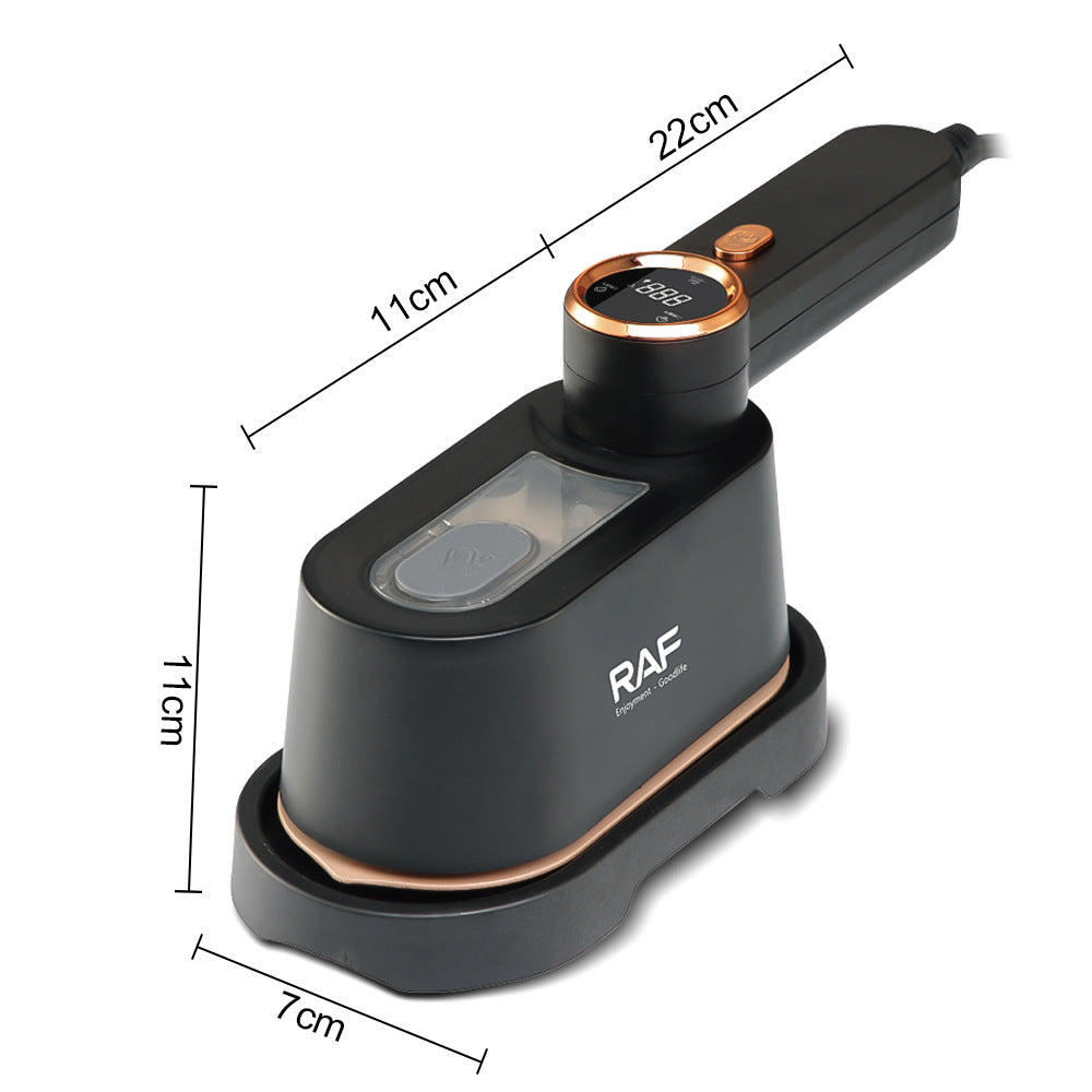 RAF EU Standard Handheld Steam Iron for Home, Business Travel, Mini Portable Garment Steamer5Gear Temperature Adjustment