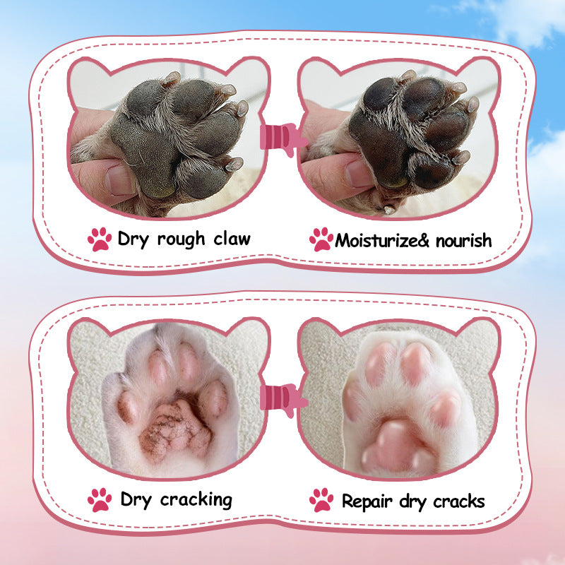 Pet Paw Balm EXGYAN Rose Flower Oil Anti-Dry Crack Paw Hand Cream Cross-Border Foreign Trade Wholesale