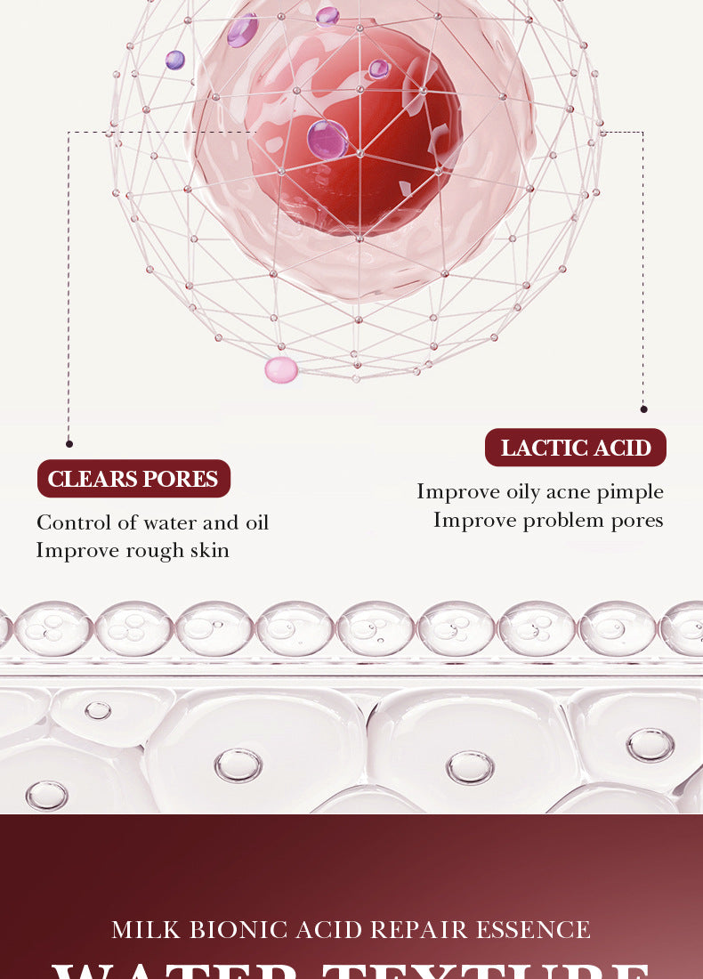 Lactobionic Acid Serum30mlSADOER Moisturizing pore-reducing skin rejuvenation essence cross-border wholesale