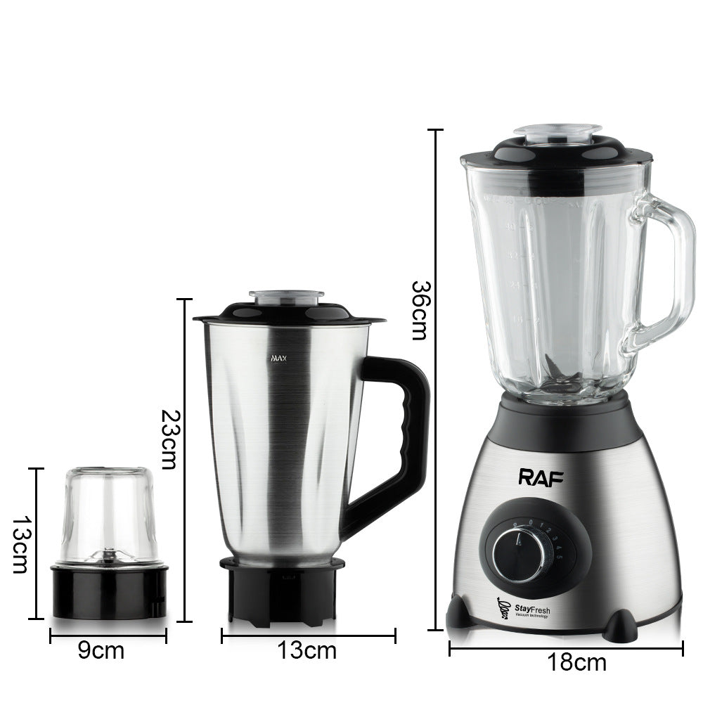 RAF EU Standard Original Juice Maker Food Processor Bean Grinder Juicer Household Multifunctional 3-in-1