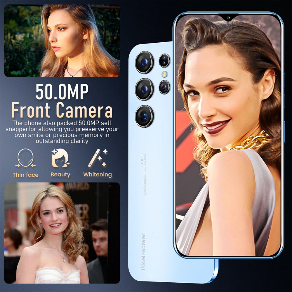 Mobile Phone S23 Ultra E-commerce hot-selling product4G Android16+1T In-stock Smartphones(Popular)