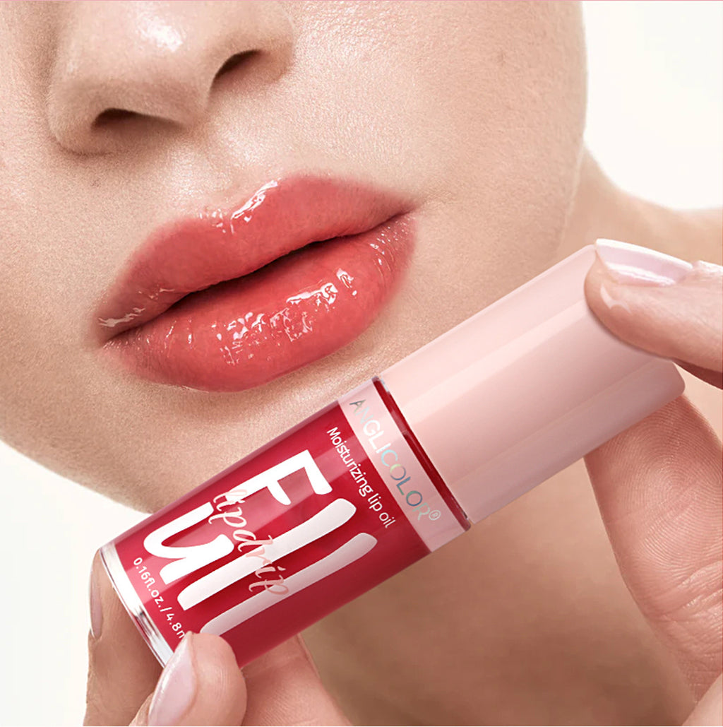 Anglicolor Temperature Changing Lip Oil Long-lasting Moisturizing Mirror Lip Gloss Plump Lips Color-changing Lip Glaze