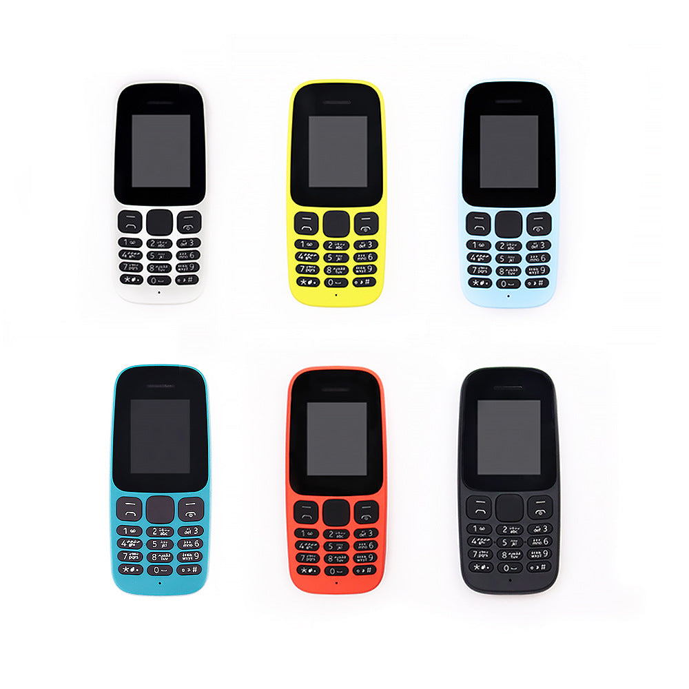New model of Straight Button Telephone106Feature Phone105Low-end Elderly Phone TK Multi-card2G Mobile Phone GMS