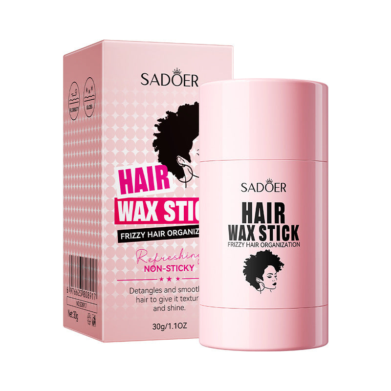 Fine Hair Styling Stick30g SADOER Styling Liquid for Taming Messy Hair Cross-Border Wholesale