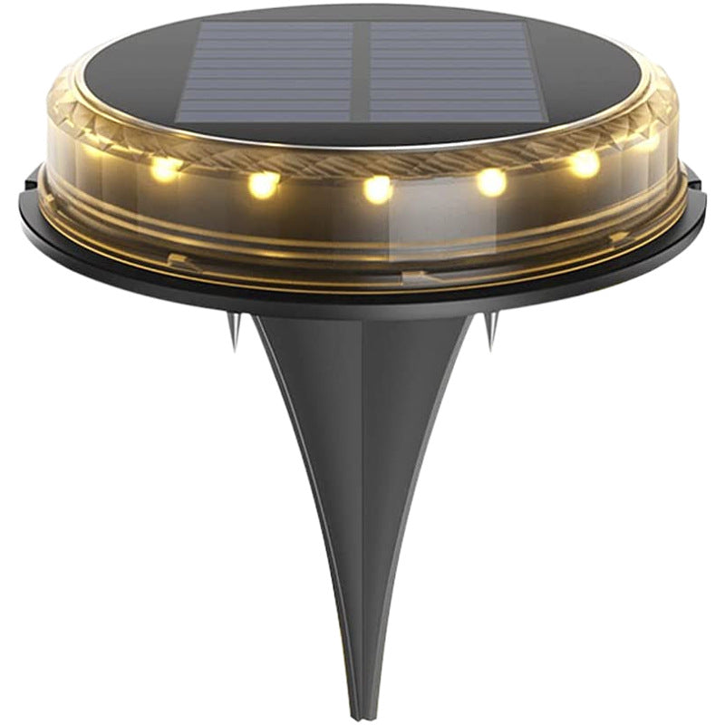 Outdoor Buried Light Waterproof Solar Garden Yard Ground Light Landscape Light Lawn Ground Light LED Wall Lamp