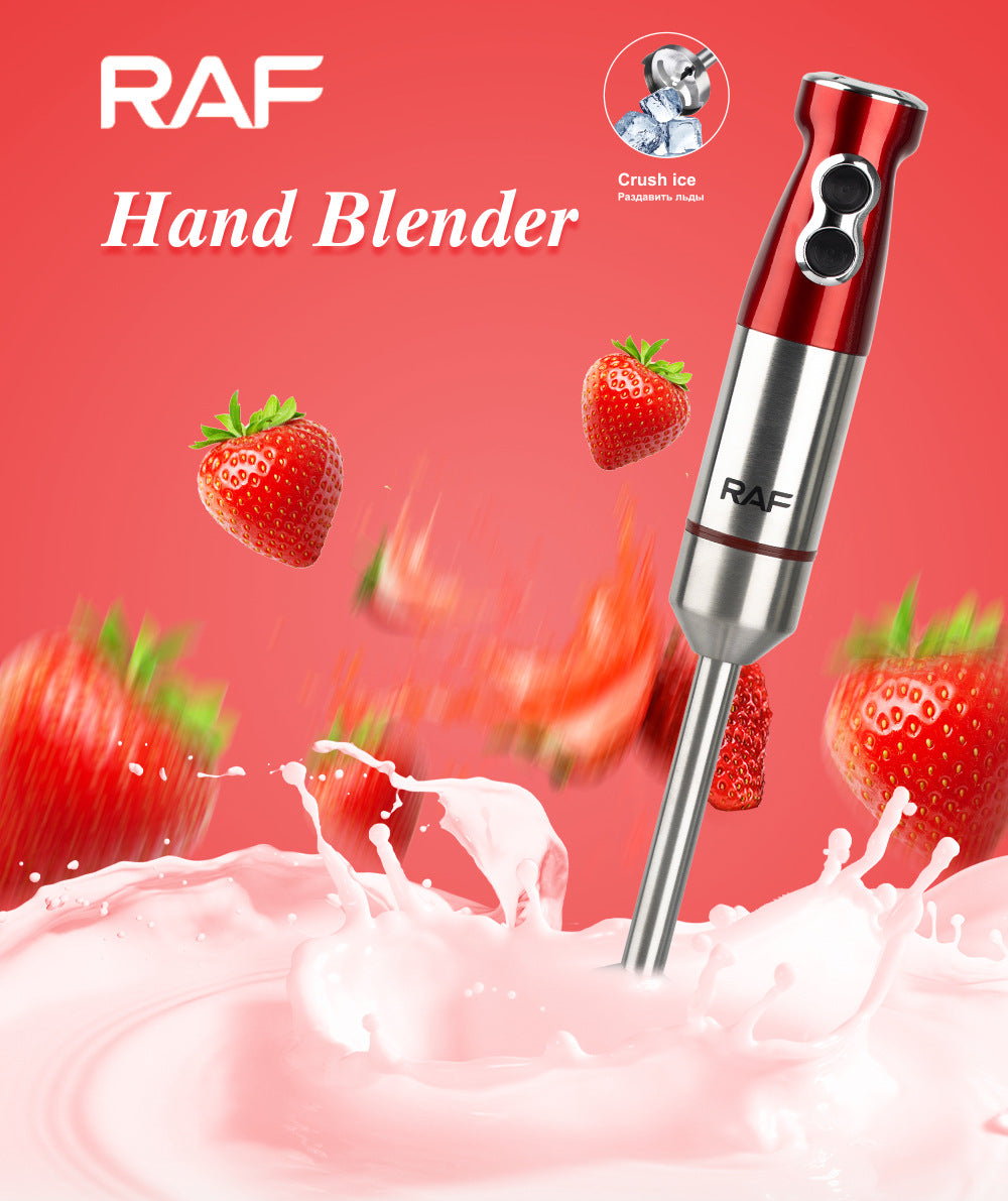 European Standard Fruit Juicer Food Processor Stainless Steel Electric Blender Single Stick Small Kitchen Appliances
