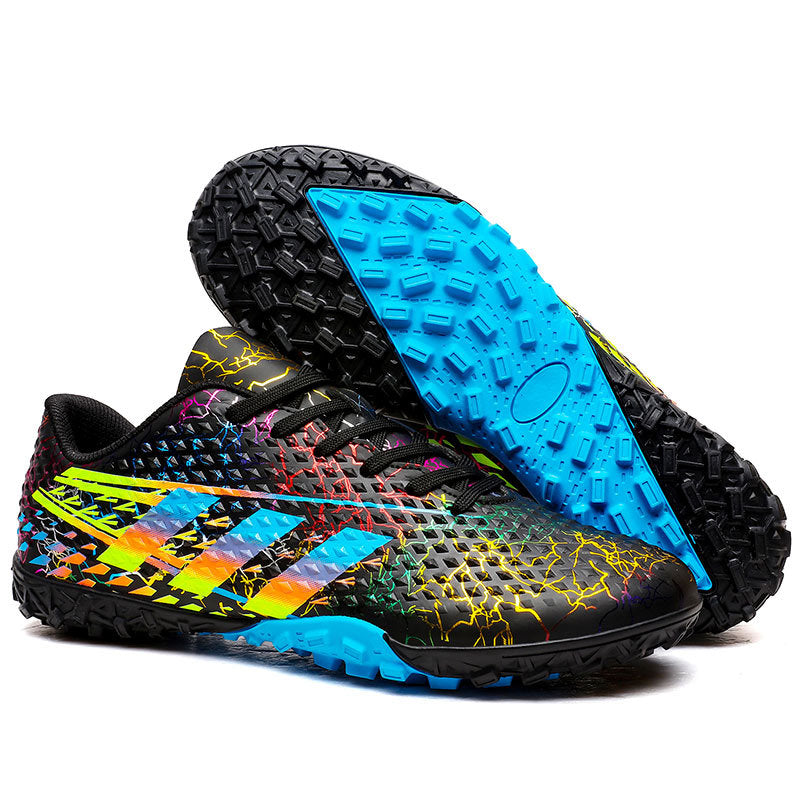 New professional football shoes for men and women AG Spike TF Broken Nail Youth Student Grassland Competition Training Shoes