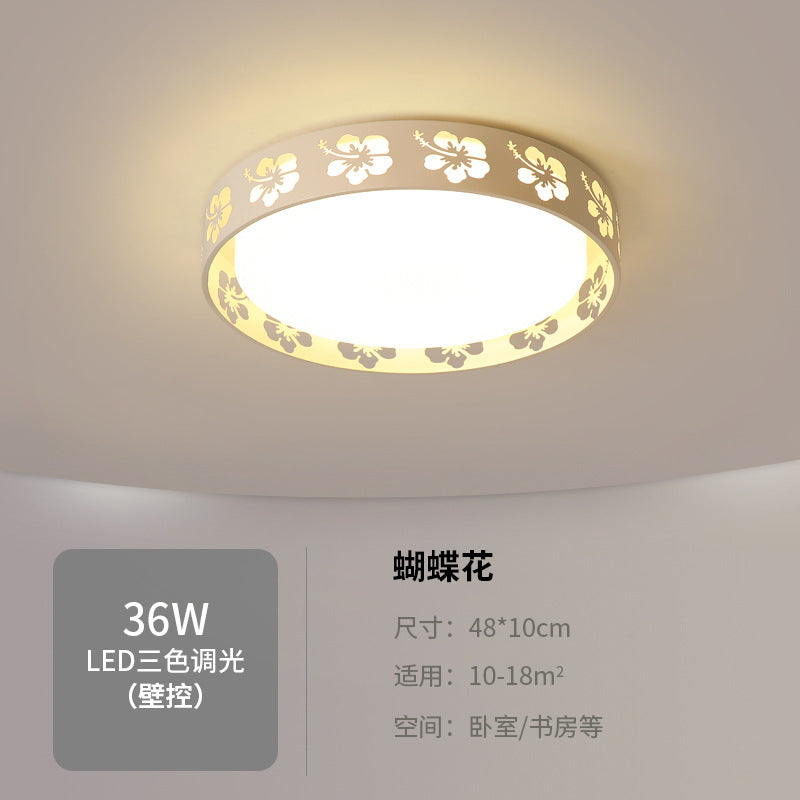 New Bedroom Lamp Simple Fashion Children's Room Lighting Warm Romantic Living Room Decor Creative LED Ceiling Lamp