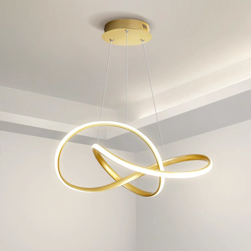 Bedroom Chandelier Internet Celebrity Bar Counter2025Modern Minimalist Dining Room Chandelier New Zhongshan Lighting for Dining Table