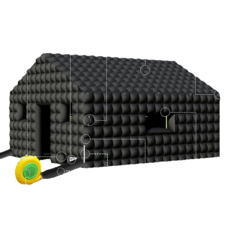 Low Price Single Fabric Inflatable Commercial Event Tent Club Colorful Spotlight Smoke Portable Inflatable Bar