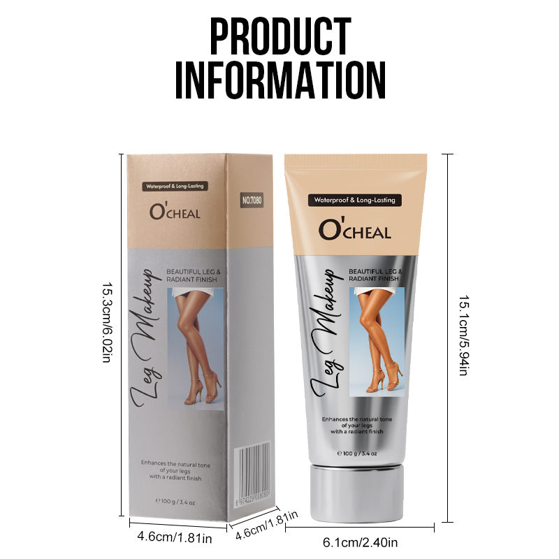 AliExpress Leg Cream Scar Covering Bare Skin Feel Stockings Leg Waterproof Non-Slip Makeup Contouring Moisturizing Cream