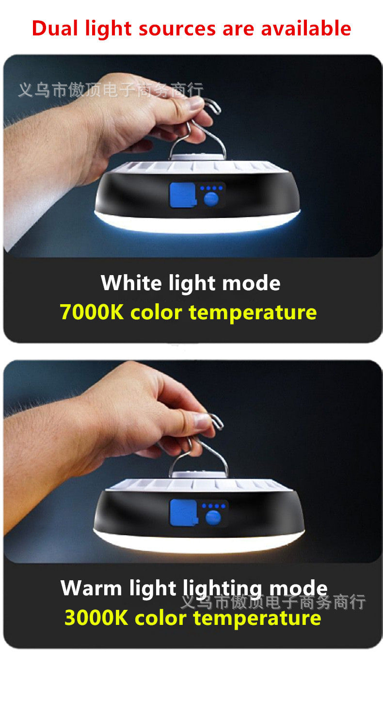 Multifunctional Camping Light Outdoor Camping Light Solar Tent Light LED Bulb USB Home Emergency Light