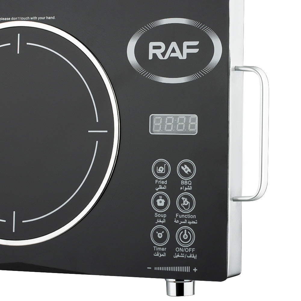 RAF European Standard Electric Ceramic Stove Household Multi-Functional High-Power Stir-Fry Hot Pot Light Wave Induction Cooker Countertop Electric Stove
