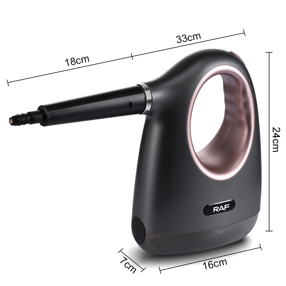 RAF EU Plug Handheld Small Portable Vertical Multi-Functional Steam Cleaner Wipe Household Steam Cleaning Brush