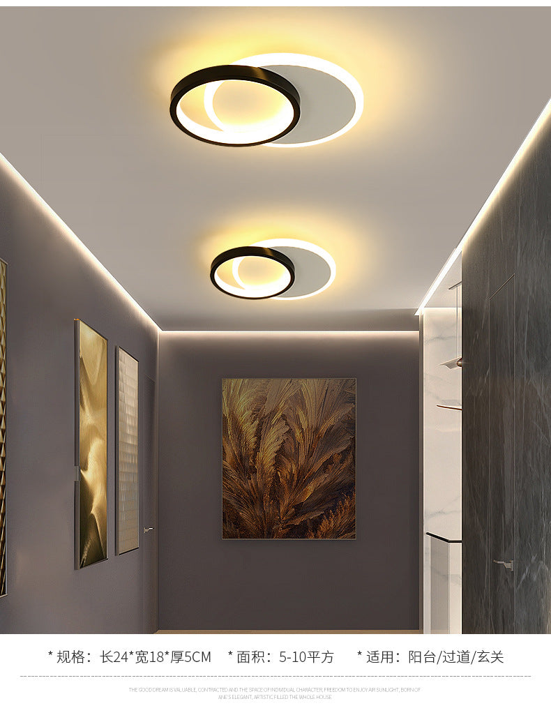 Aisle Light Corridor Light Simple Modern Entrance Light Nordic Entryway Hallway Stair Light Cloakroom Ceiling Balcony Light